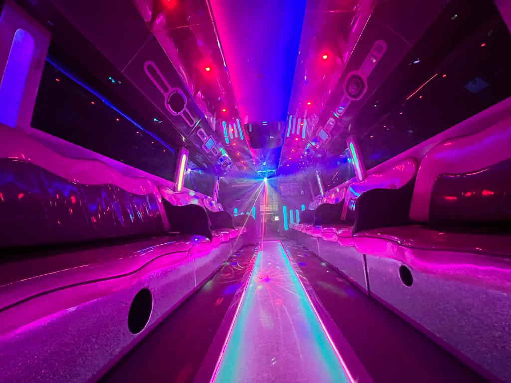 party bus interior